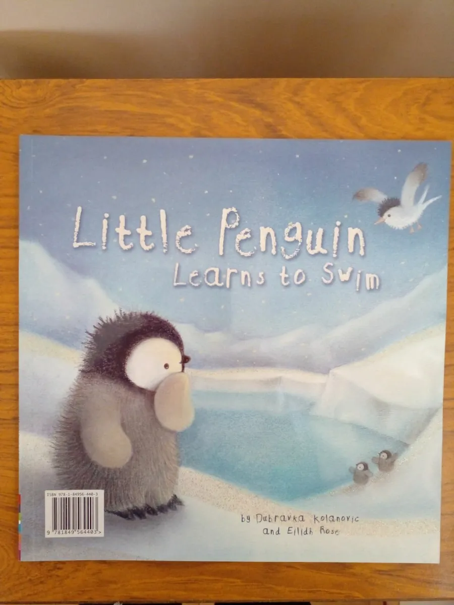 Little Penguin learns to swim picture book (new) - Image 1