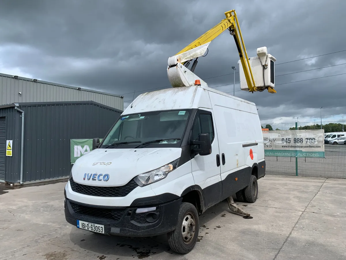 2016 IVECO DAILY 50-150 CHERRY PICKER FOR AUCTION - Image 1