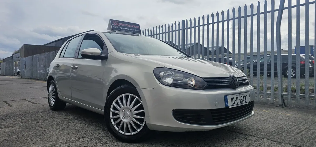 Volkswagen Golf 2010 (LOW MILAGE & NEW NCT) - Image 1