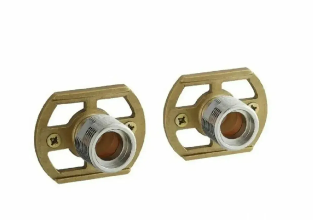 Bathshack - Premium Brushed Brass Rain Shower Kit - Image 4