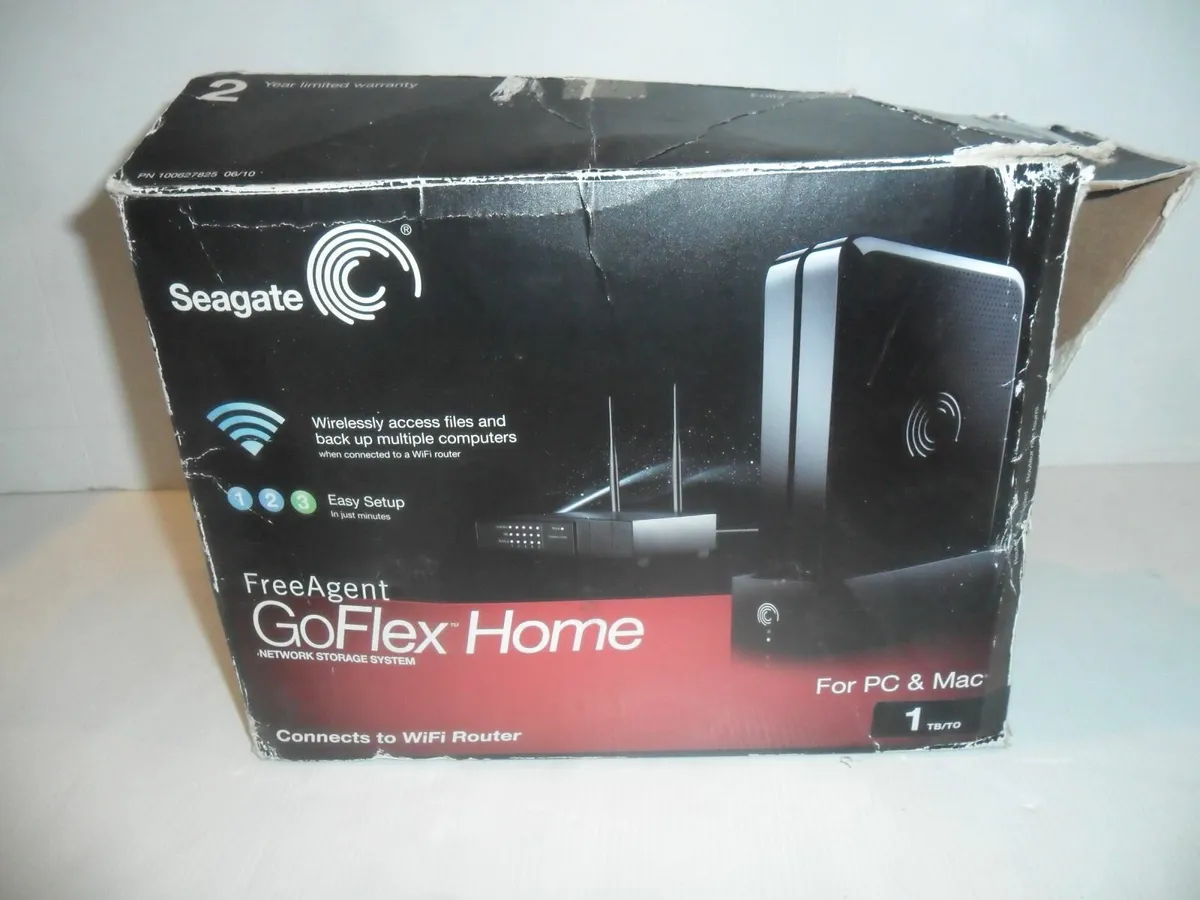 GOflex free agent 1TB home network storage system - Image 1