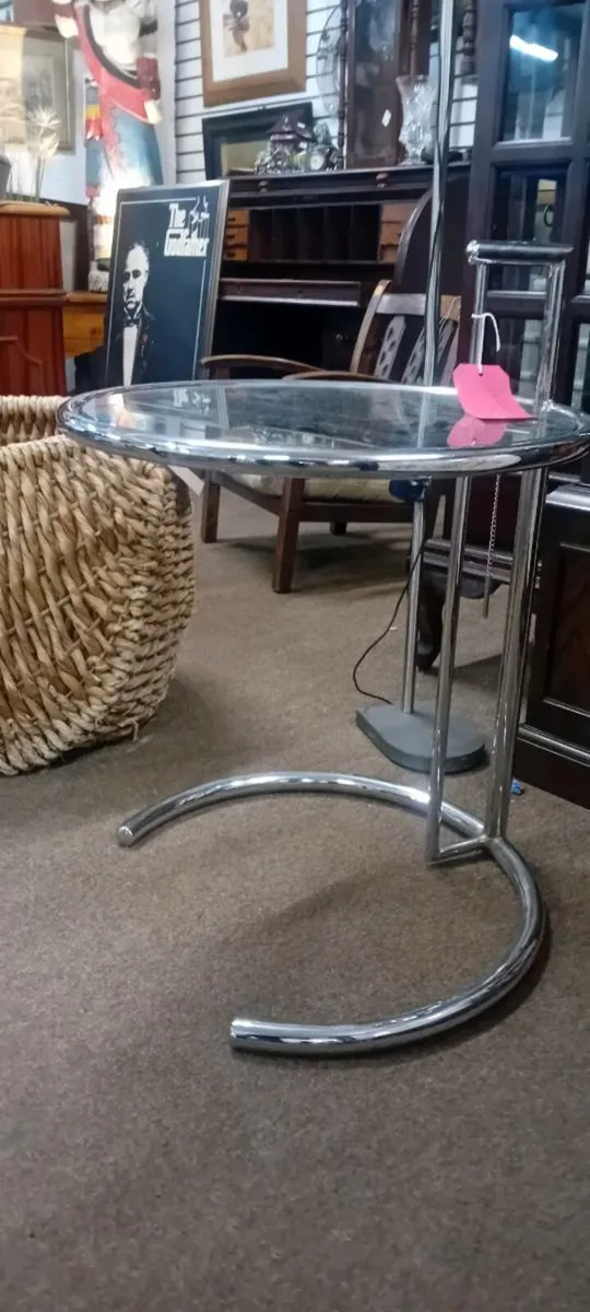 Vintage Eileen Grey Style Adjustable Table