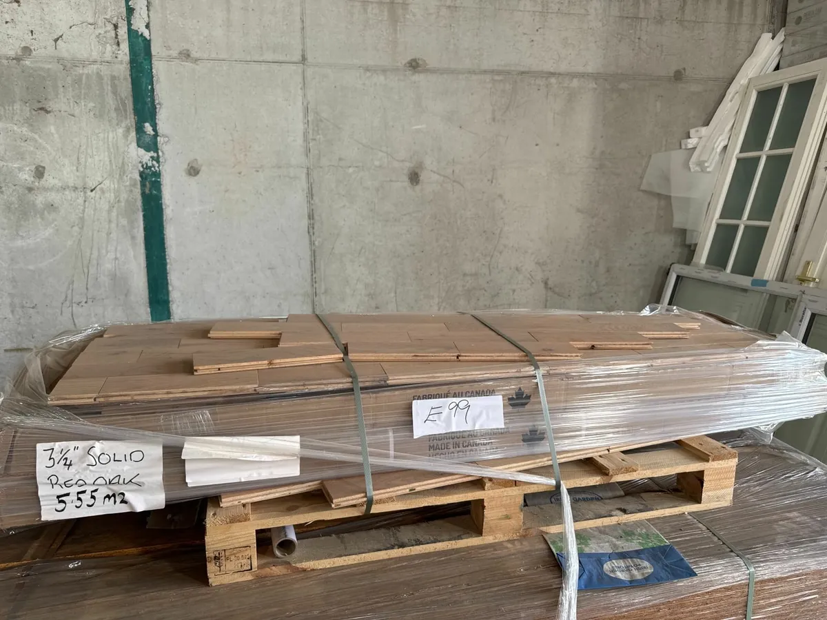 Online Auction Of Red Oak 3 1/4 Solid & More! - Image 1