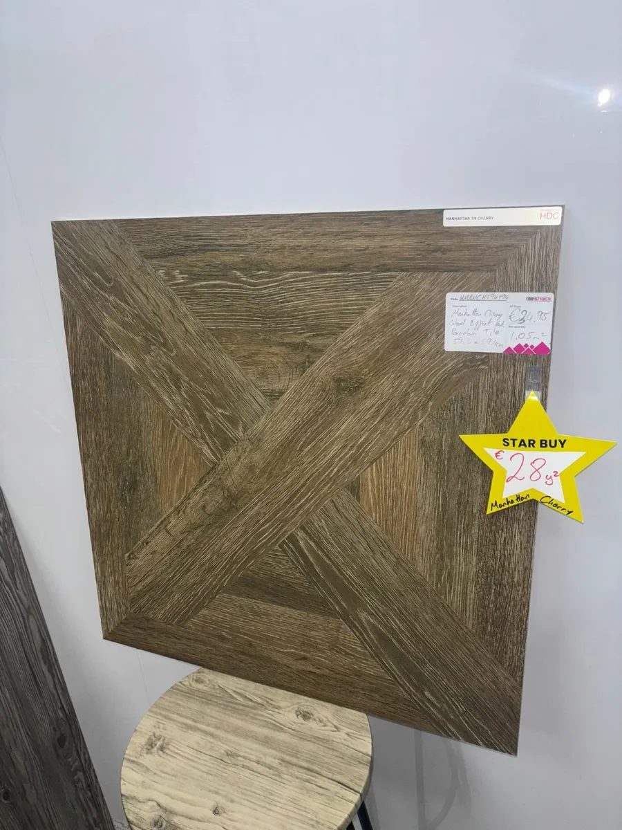 Tileshack - Stunning Wood-Effect Tile - Cherry - Image 3
