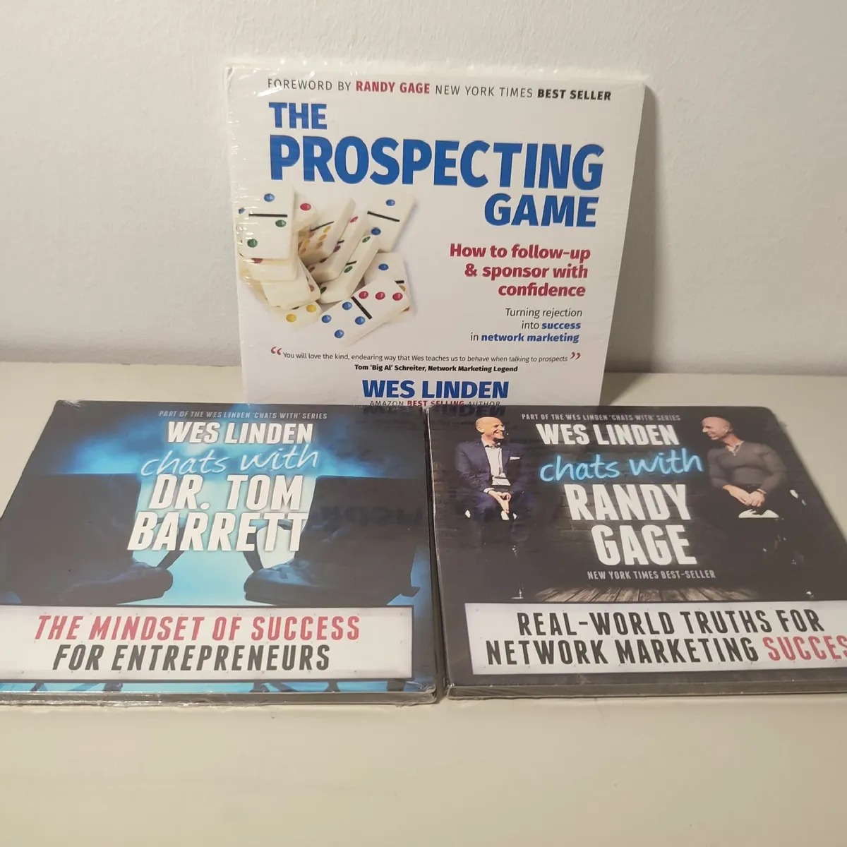 Wes Linden cds The prospecting game chats cds etc - Image 1