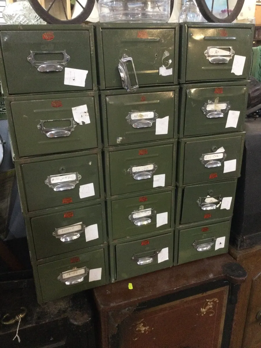 Military file drawers