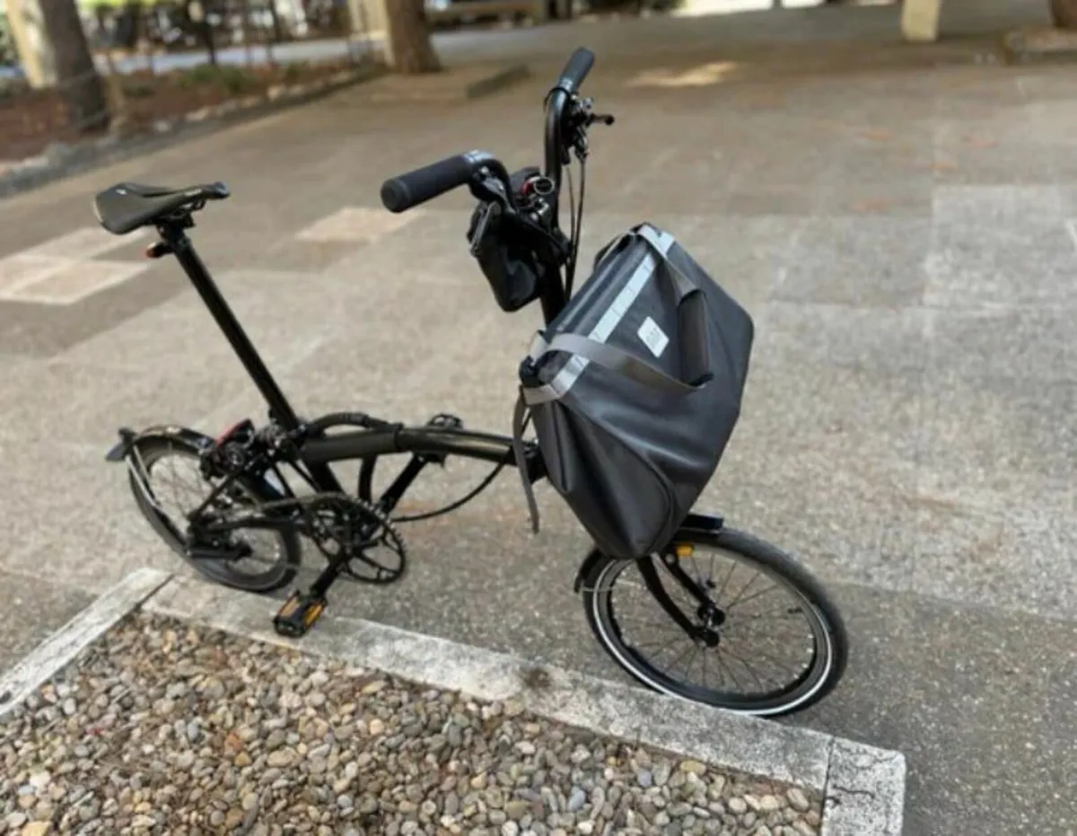 Brompton C Line Black Edition Bicycle Foldable - Image 1