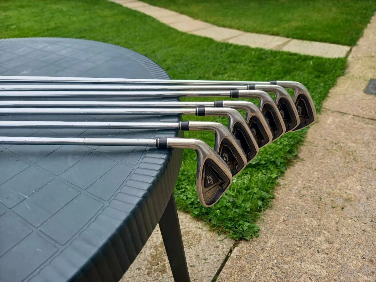 Set of Left-hand callaway x2hot irons - Image 1