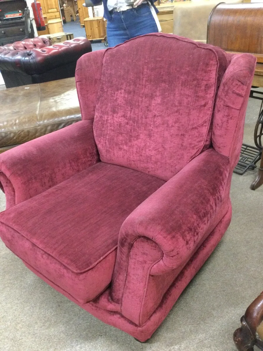 Large Eames style armchair - Image 2