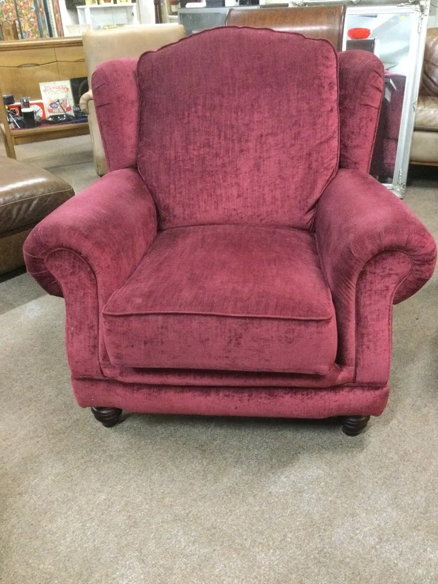 Large Eames style armchair - Image 1