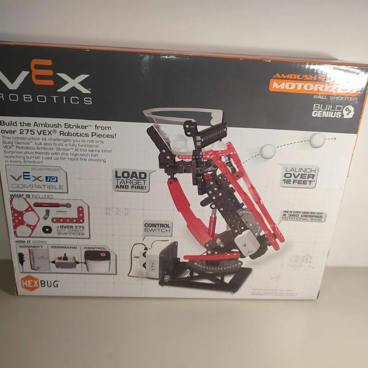 Vex Robotic Hexbug Ambush striker Motorized -new - Image 1