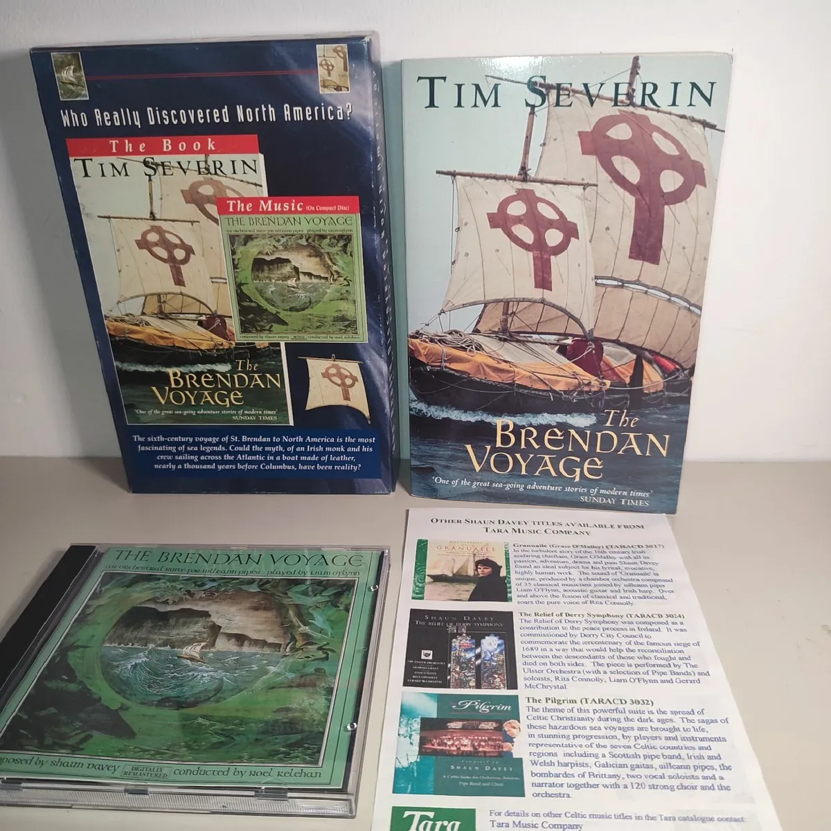 Special Marketing Edition  Brendan Voyage Book +cd