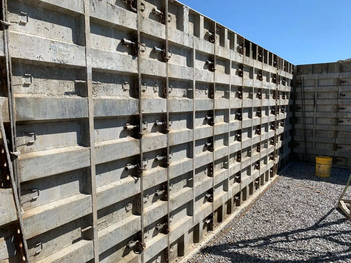 Concrete walls