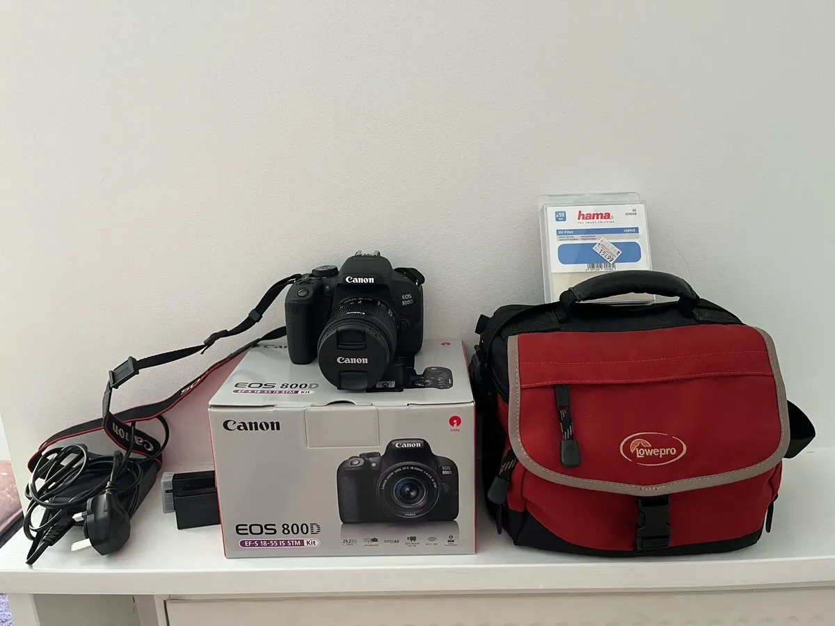 Canon Camera and Accessories - Image 1