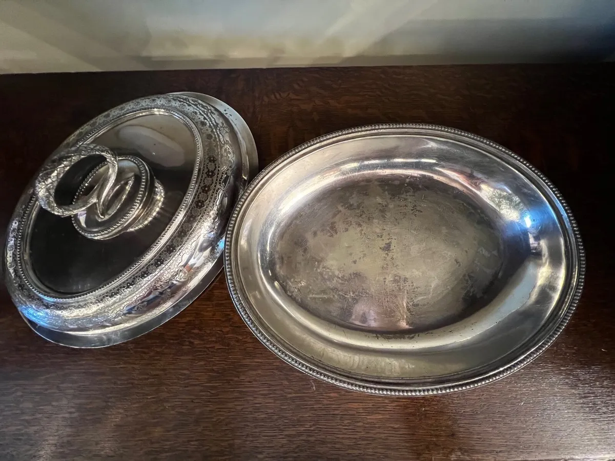 Silver Plated Serving Dish - Image 2