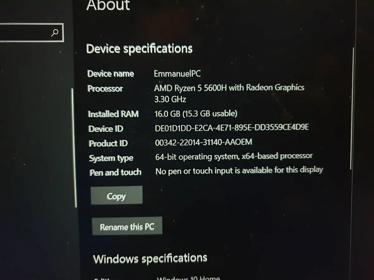 Hp Victus 15 Laptop 1TB storage / 16GB ram - Image 4