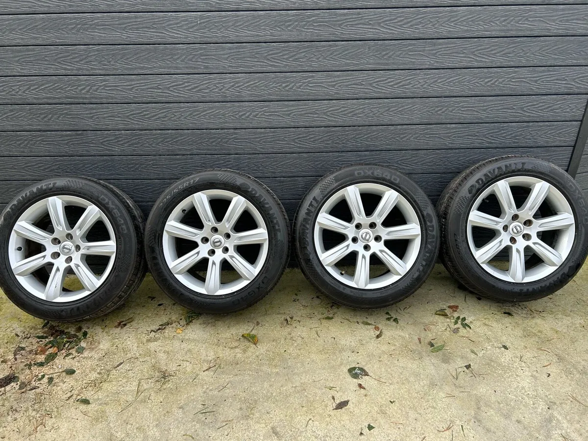 17” GENUINE VOLVO XC60 ALLOY WHEELS & TYRES - Image 2