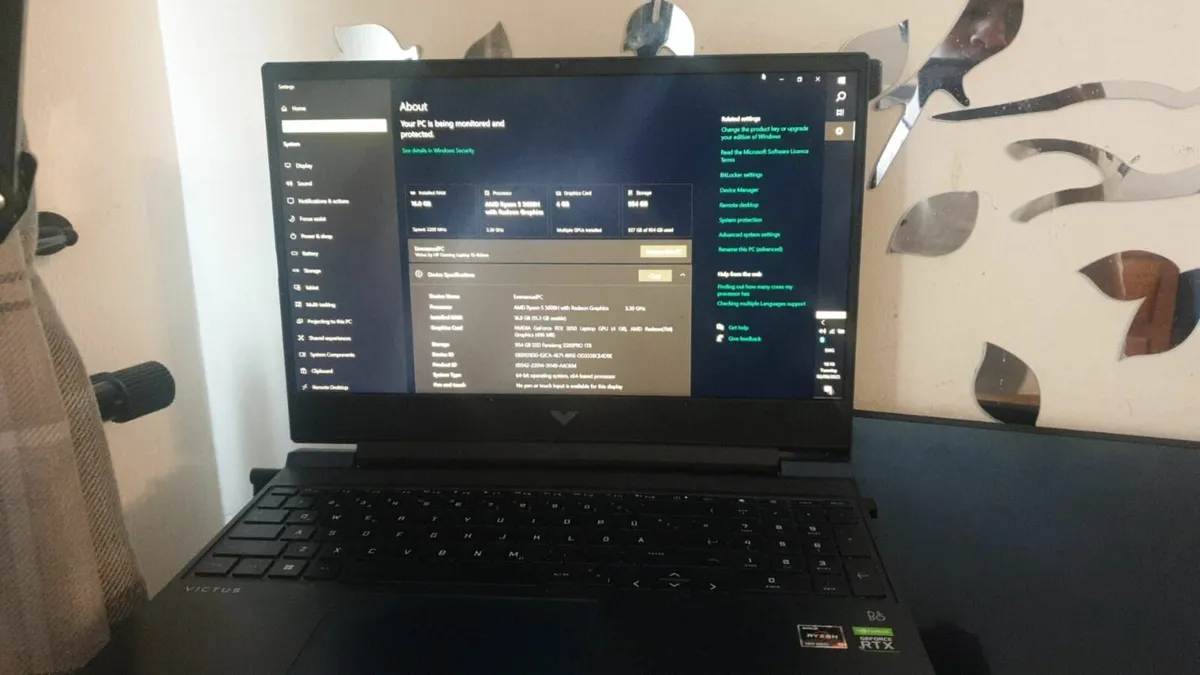 Hp Victus 15 Laptop 1TB storage / 16GB ram - Image 1