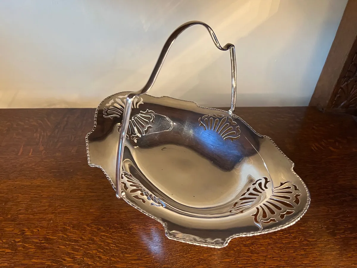 Silver-Plated Basket - Image 4