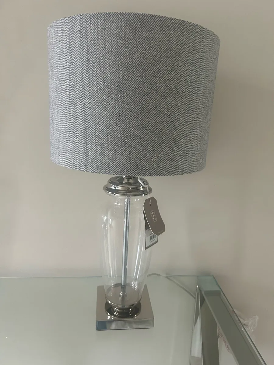 Lamp and lamp shade Tipperary Crystal - Image 1