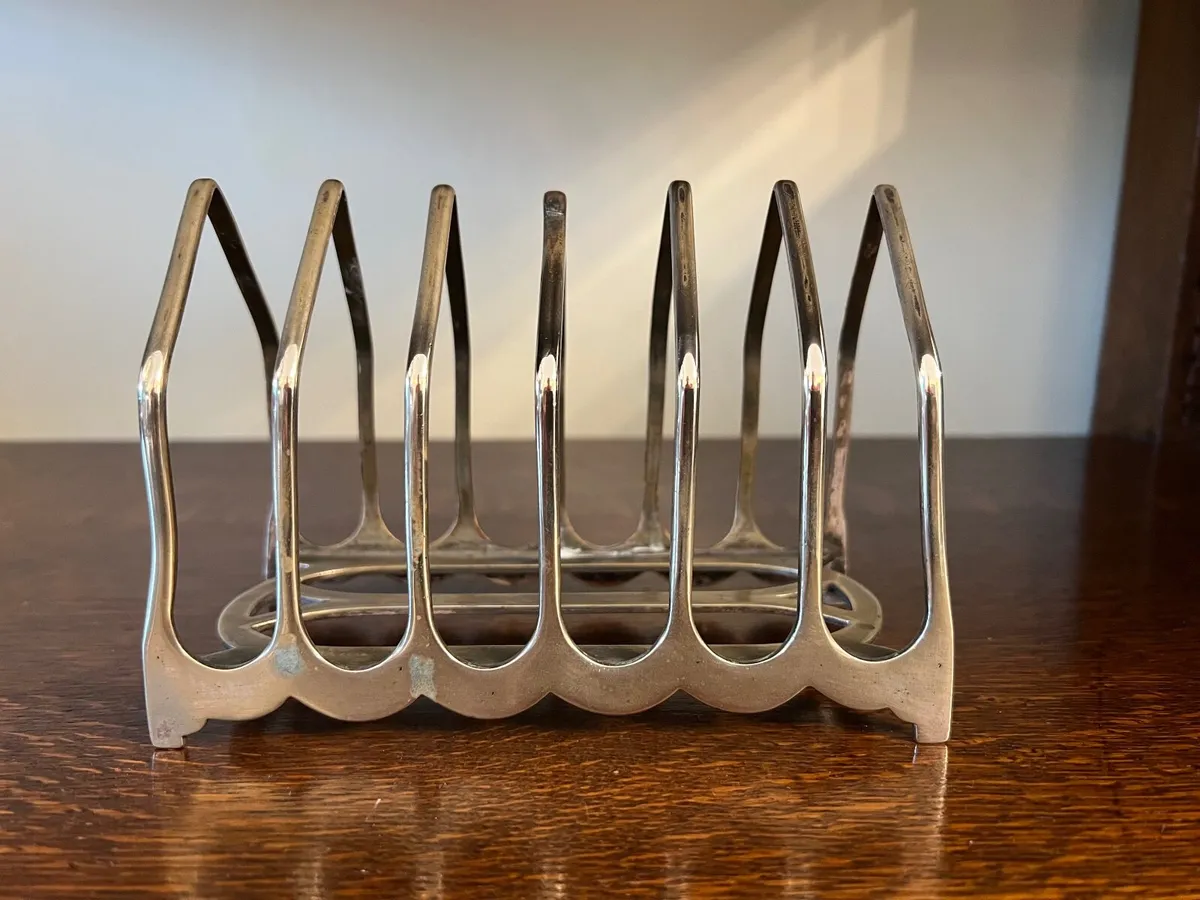 Silver-Plated Toast Rack - Image 3