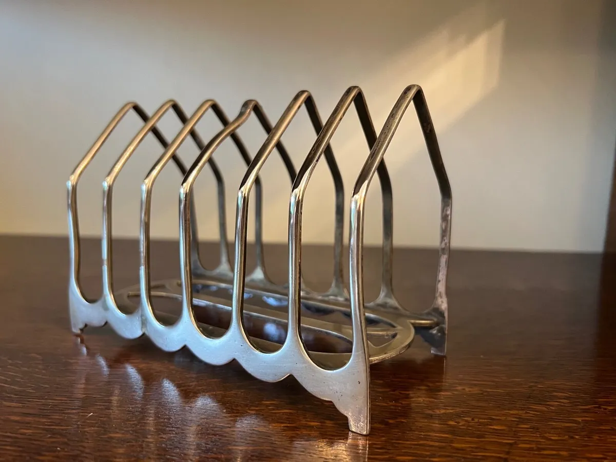 Silver-Plated Toast Rack - Image 1