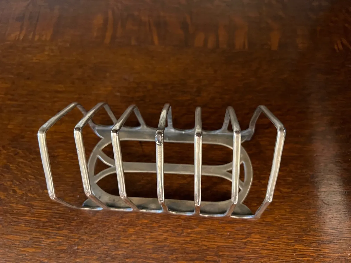 Silver-Plated Toast Rack - Image 4