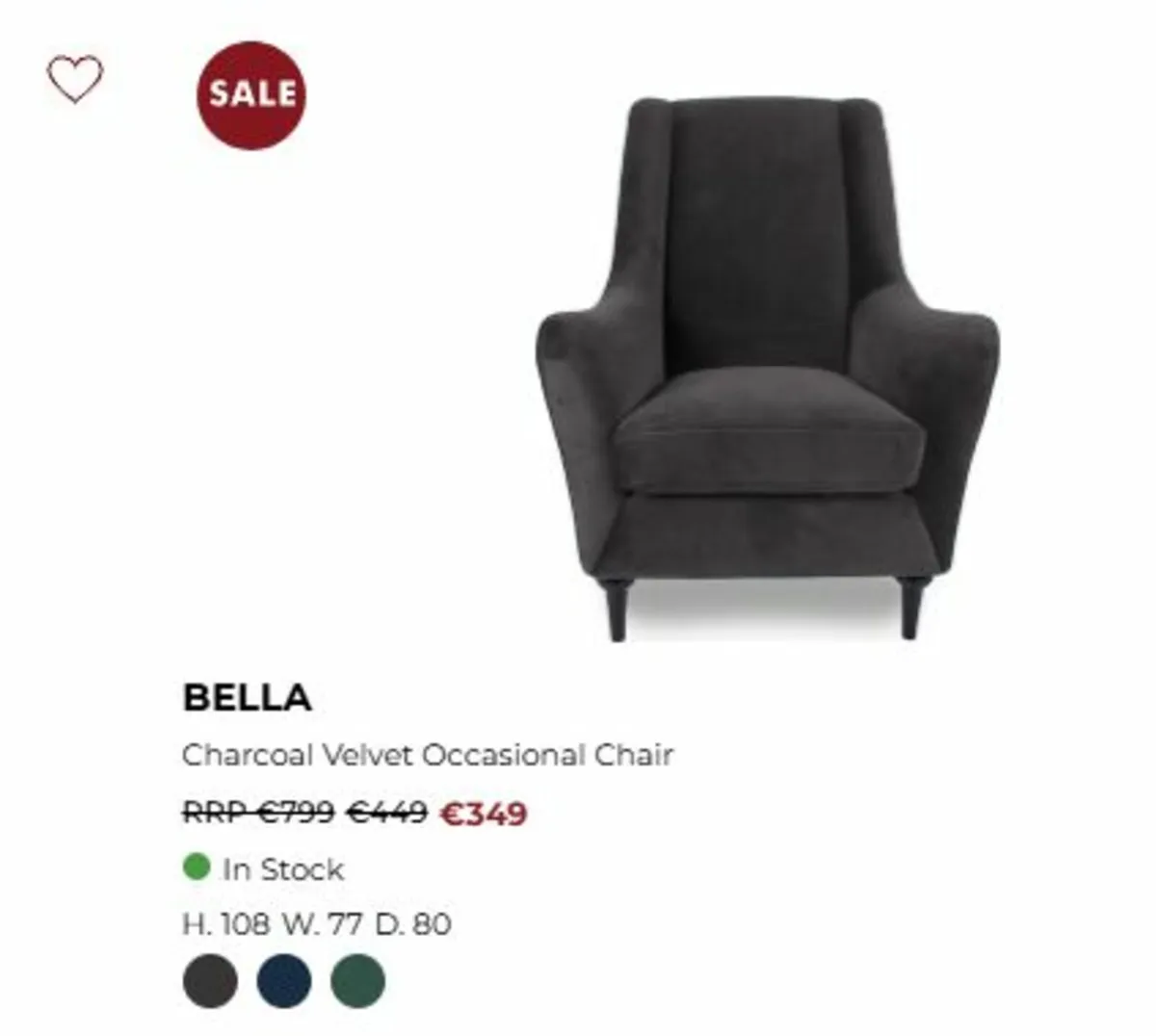 2 EZ Living Interiors armchairs - Image 1