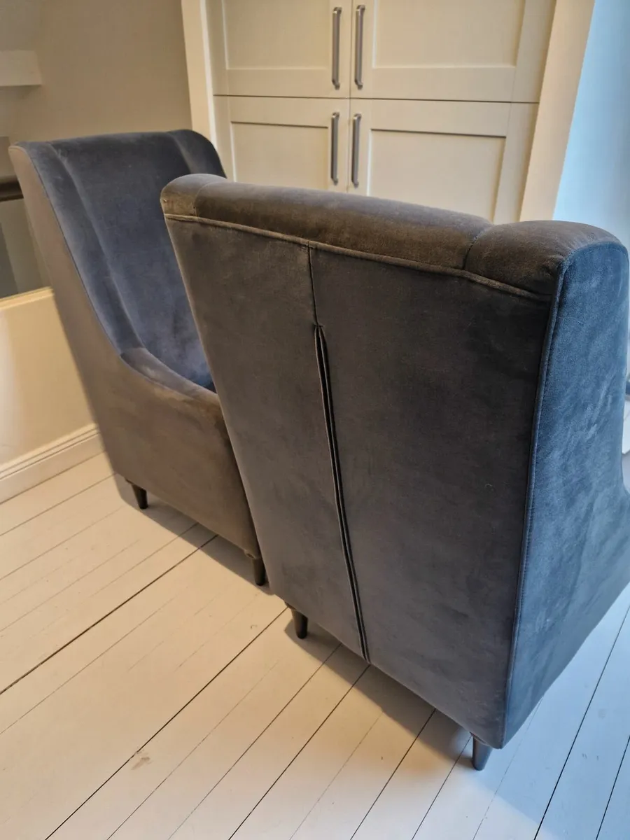 2 EZ Living Interiors armchairs - Image 4