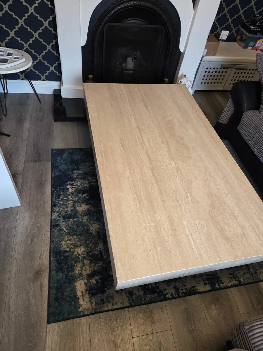 Marble coffee table FREE - Image 4