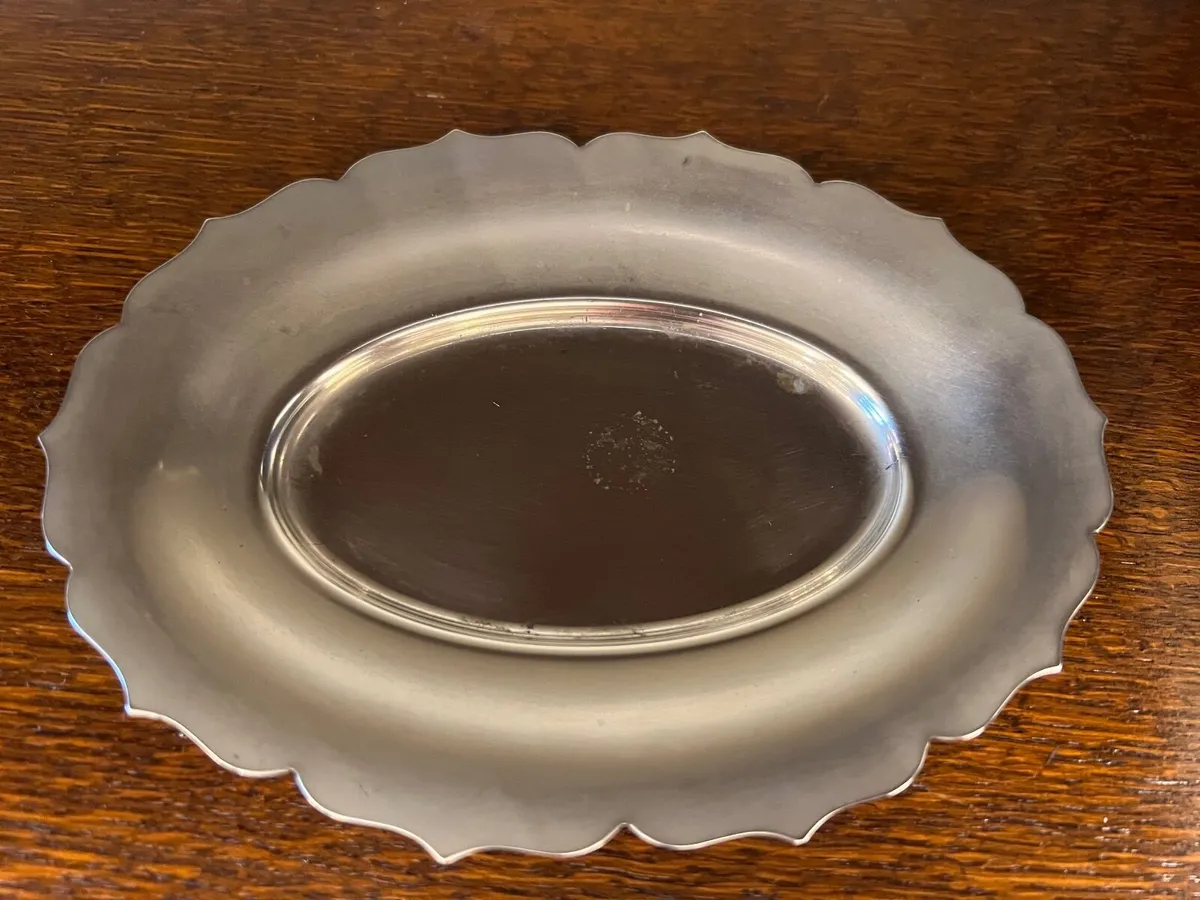 Silver-Plated Serving Tray - Image 3