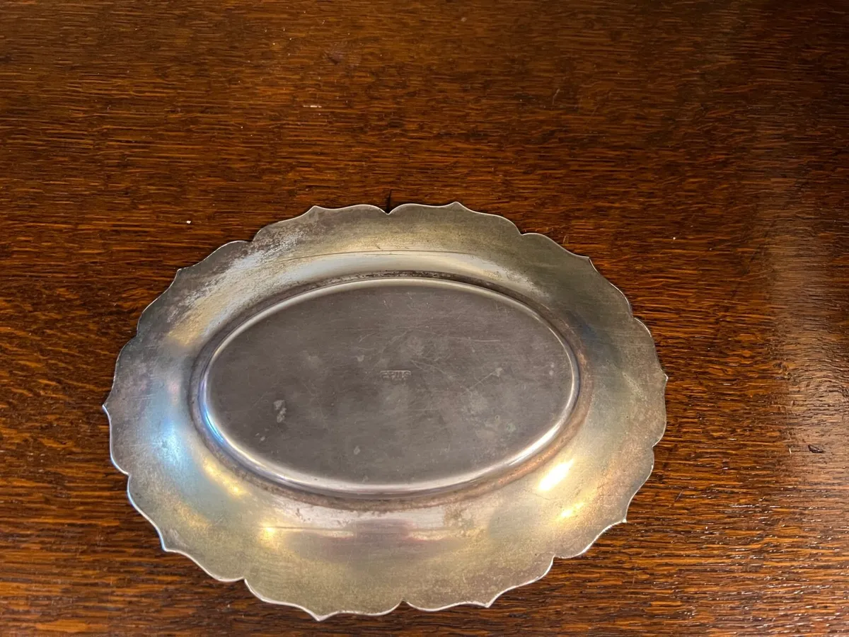 Silver-Plated Serving Tray - Image 4