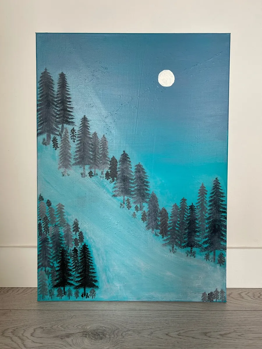 Mystic forest painting - Image 2