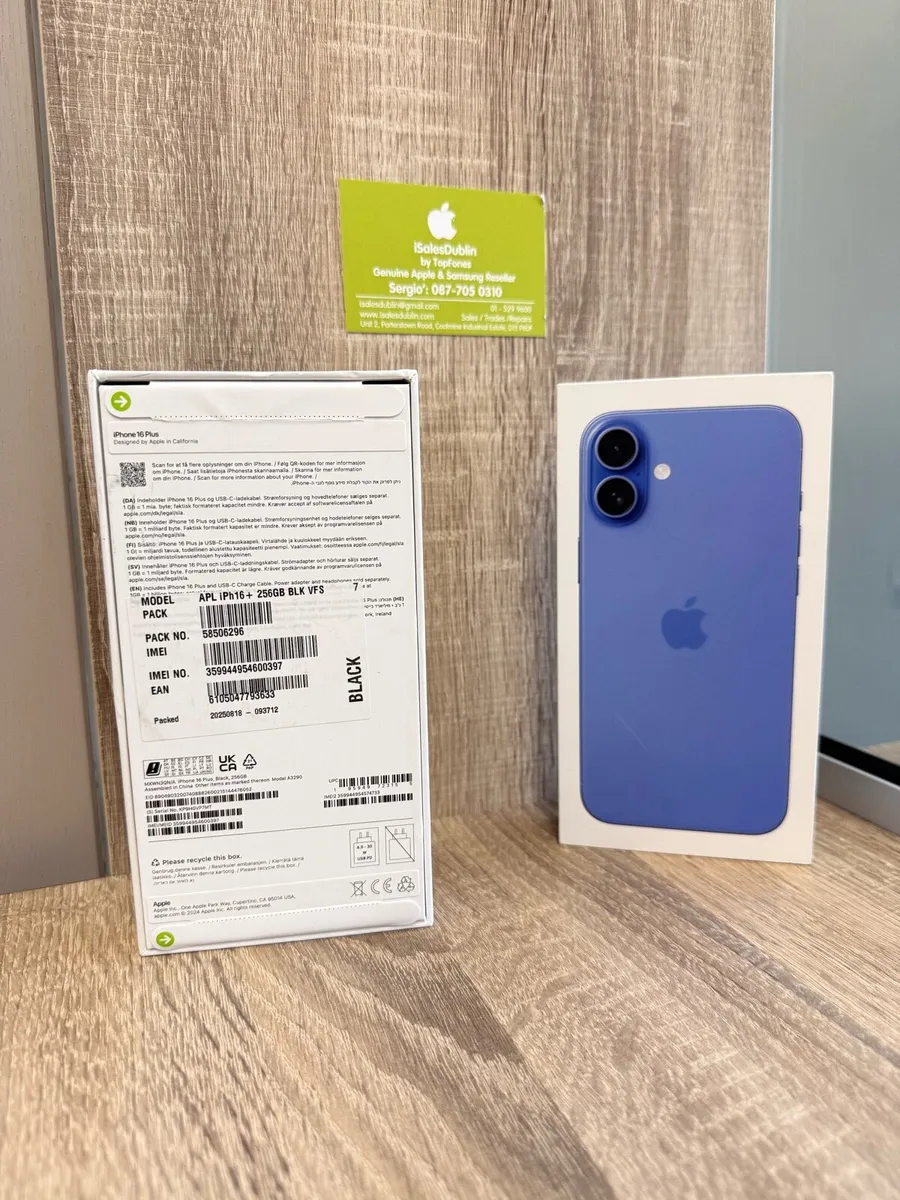 iPhone 16 Plus New! unlocked ! E.U. - Image 2
