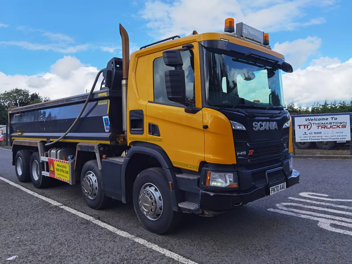 2021 Scania P410 XT 8X4 Tipper - Image 1