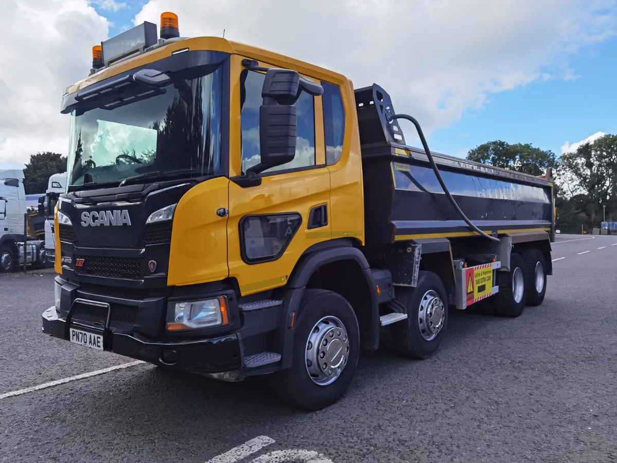 2021 Scania P410 XT 8X4 Tipper - Image 2