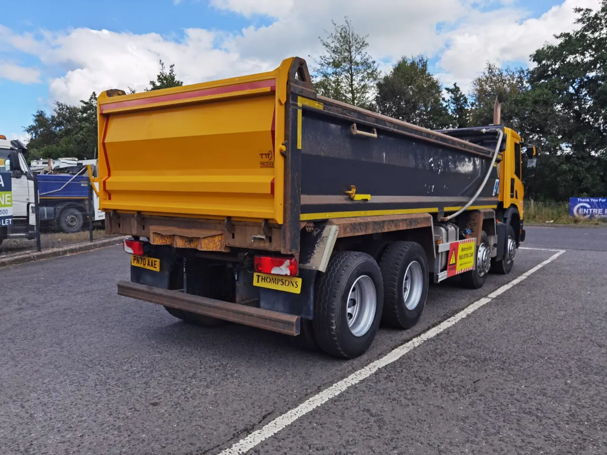 2021 Scania P410 XT 8X4 Tipper - Image 3