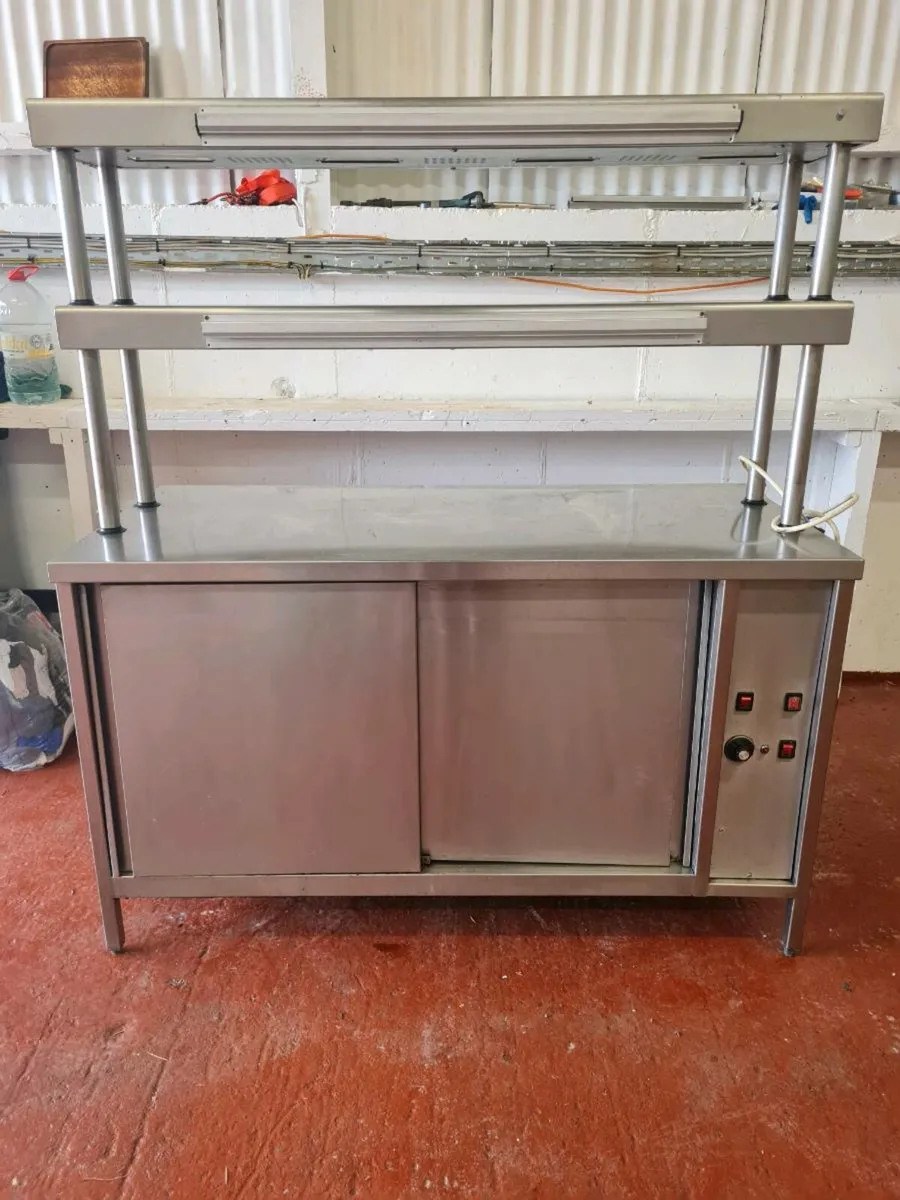 Hot Cupboard Pass Through with Heat Gantry - Image 2