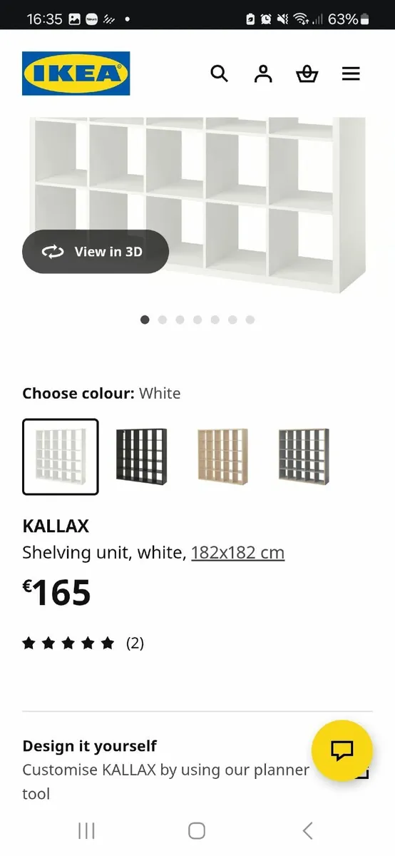 Ikea Kallax Storage unit - Image 2