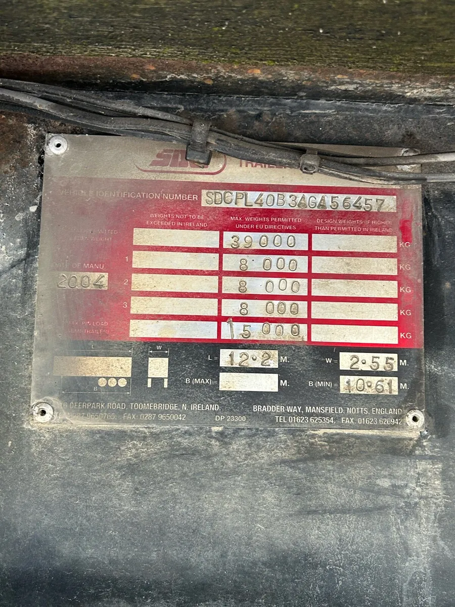 SDC Flat trailer - Image 4