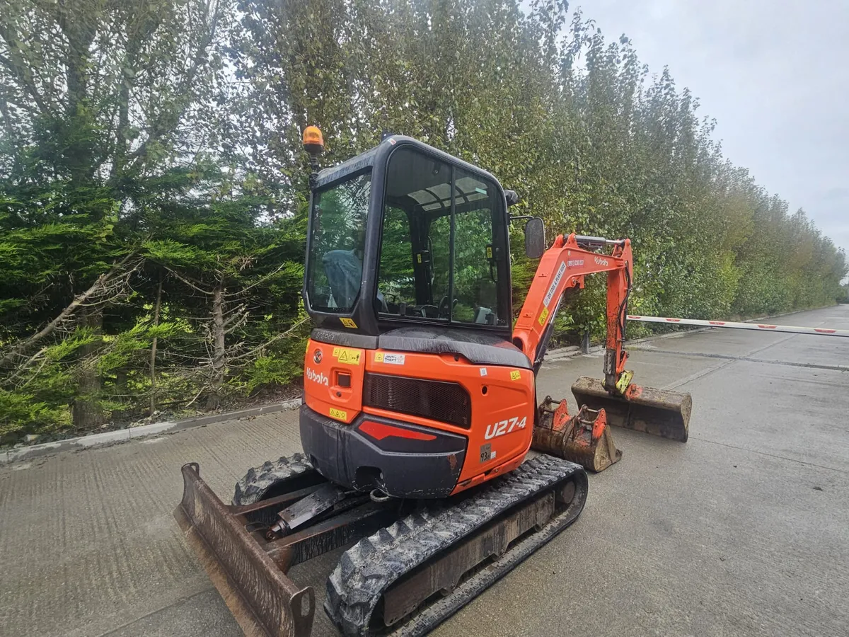 2020 KUBOTA U27-4 - Image 3