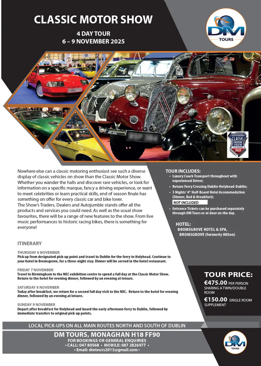 Classic Motor Show - NEC Birmingham - Image 2