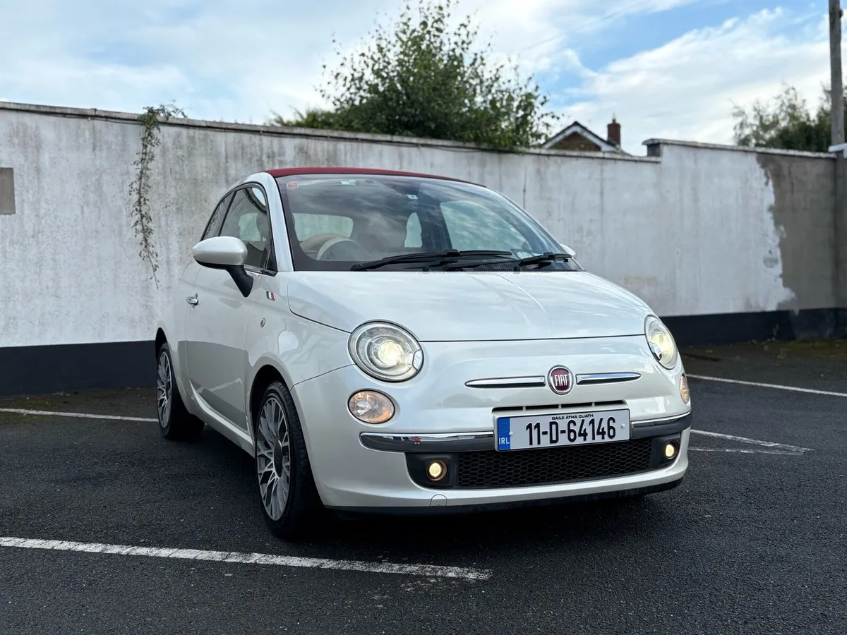 FIAT 500 CONVERTIBLE - AUTO - WARRANTY - Image 1
