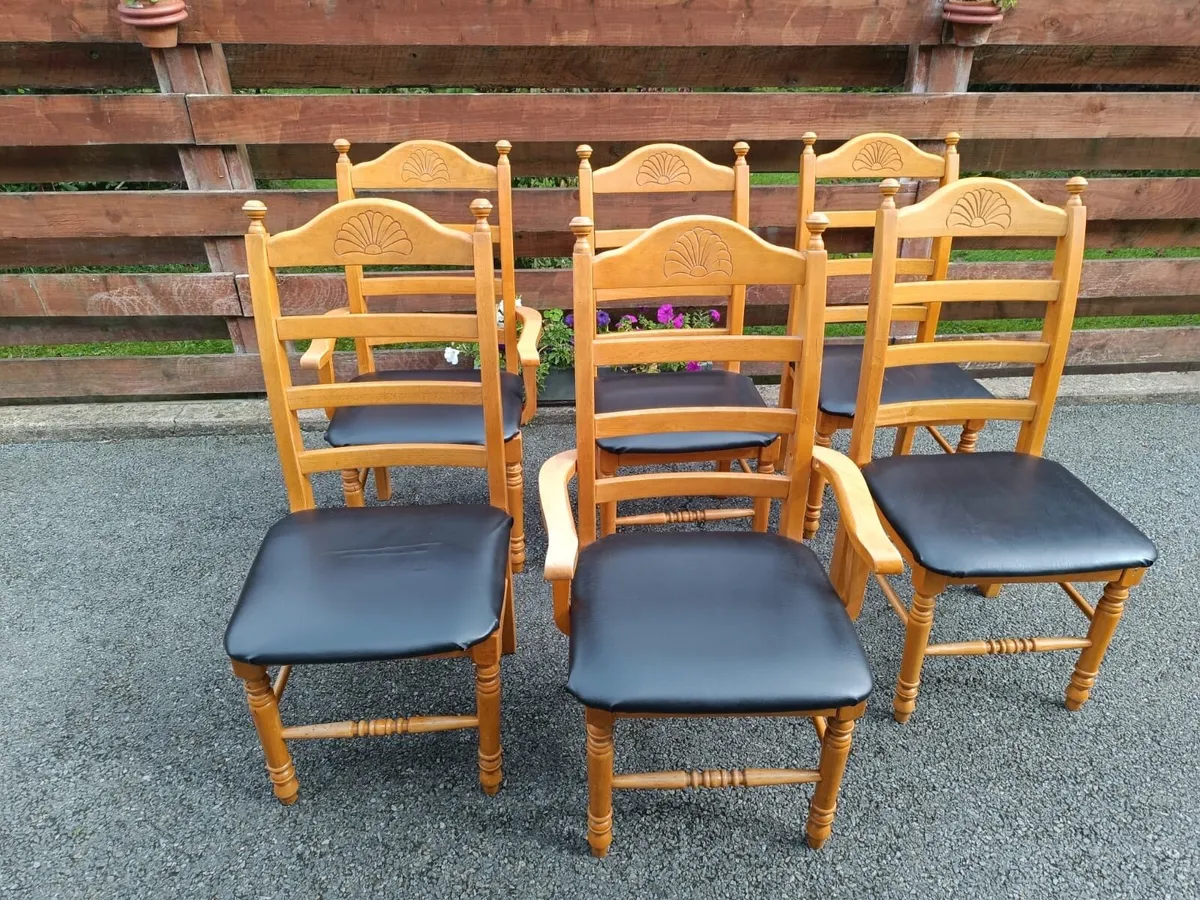 Table & 6 Chairs - Image 2