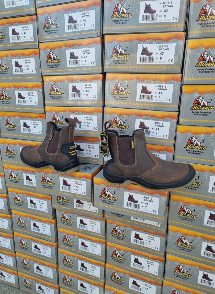 Buffalo S3 slip-on boots all sizes available - Image 1