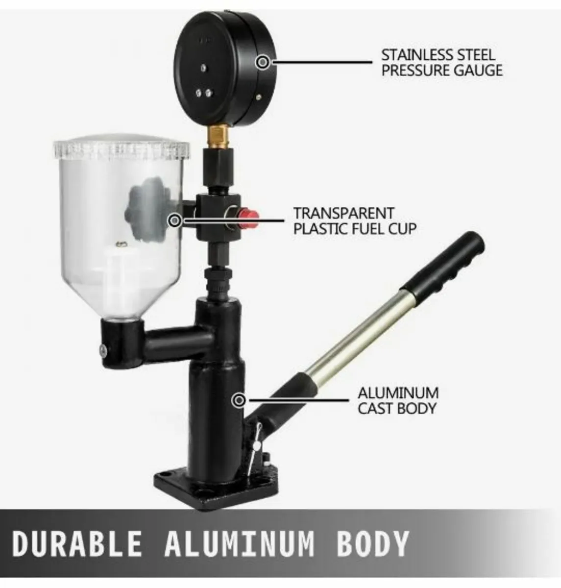 Diesel Injector Nozzle Pressure Tester, Fuel Inje - Image 2