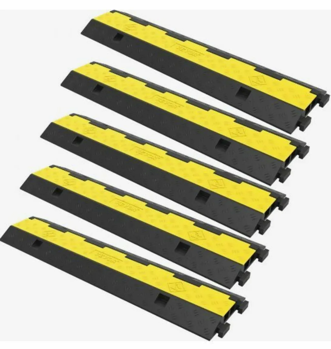 Cable Protector Ramp 101x24.5x5 cm , 5 Packs 2 - Image 1