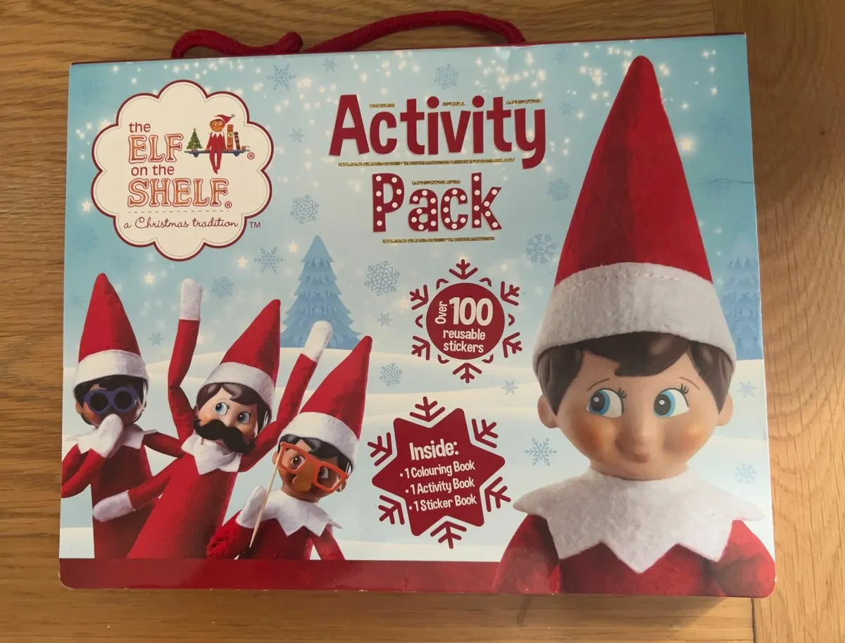 Christmas Activity Books, Colours & Puzzle - Image 4