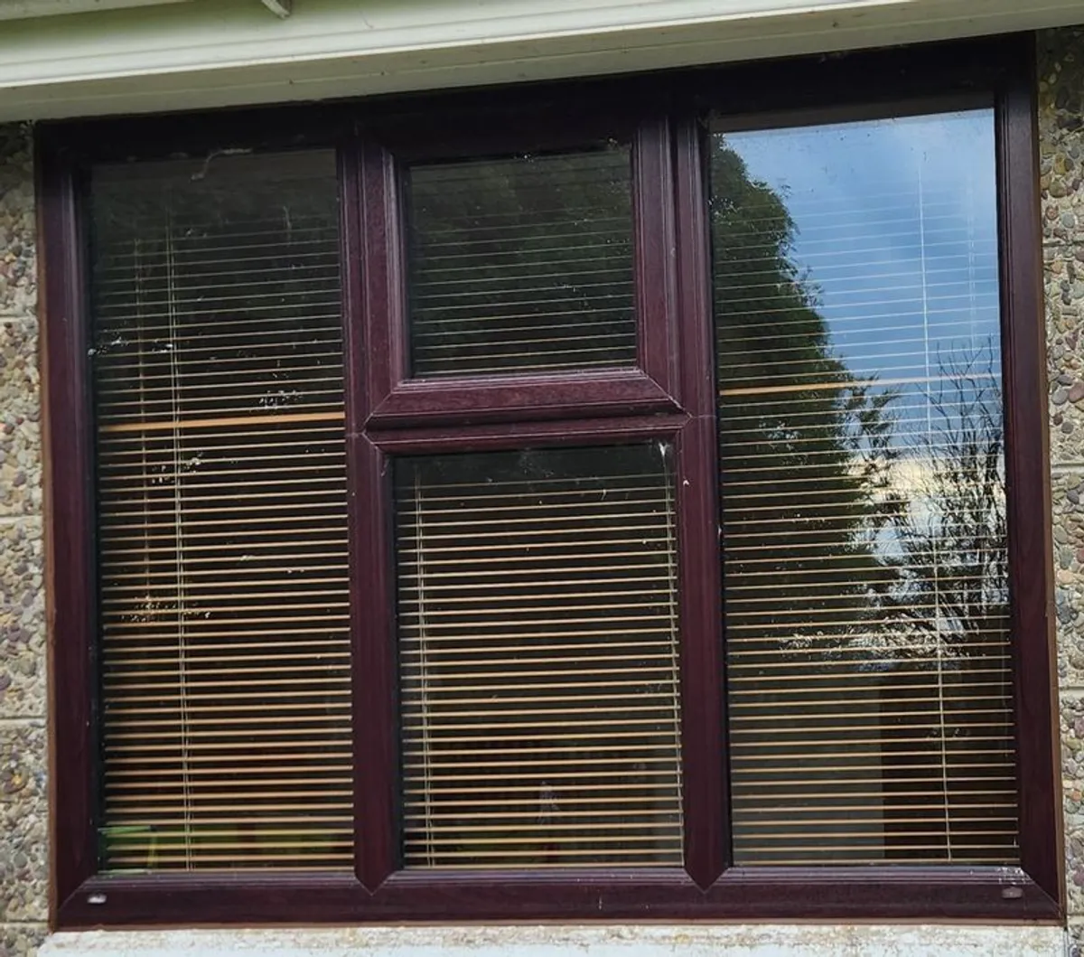 PVC Windows Double Glazed PVC Glass Double Doors with frame - Image 3
