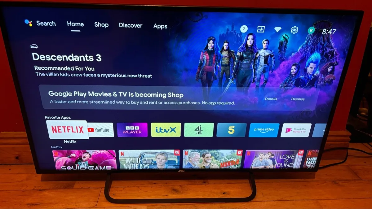 40” JVC Android Smart TV with Google Assistant - Image 1